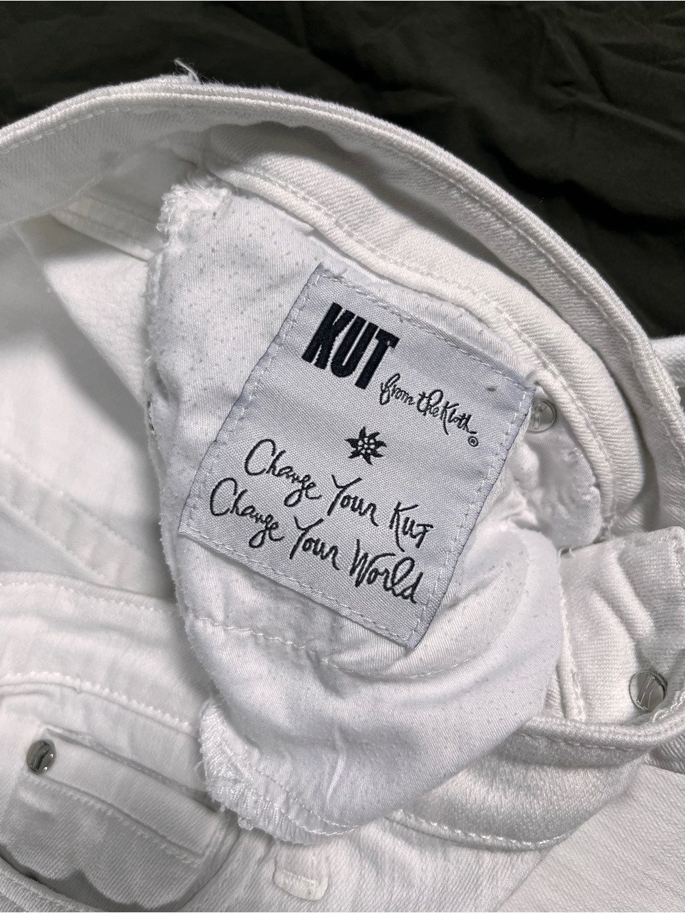 Kut From the Kloth Women’s White Skinny Jeans Size 6 - Picture 4 of 14